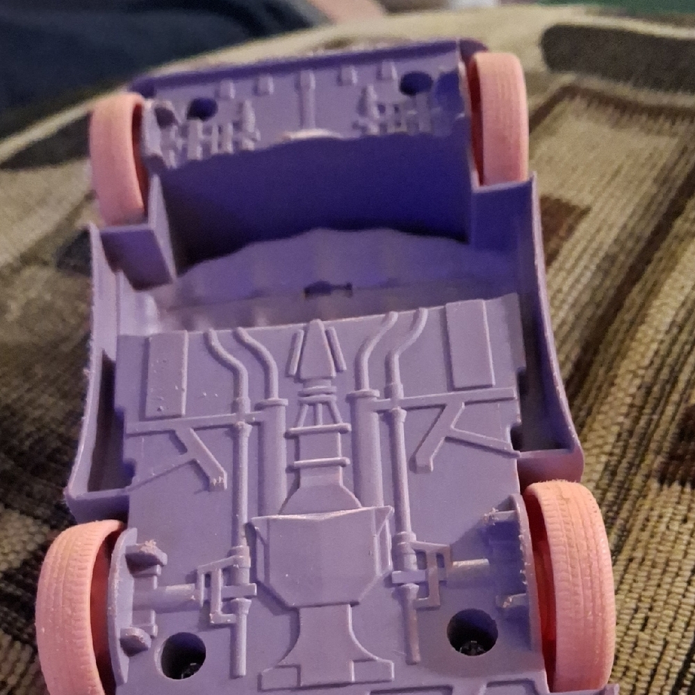 Mattel Chelsea White Pink & Purple Convertible Toy Car - Picture 6 of 8
